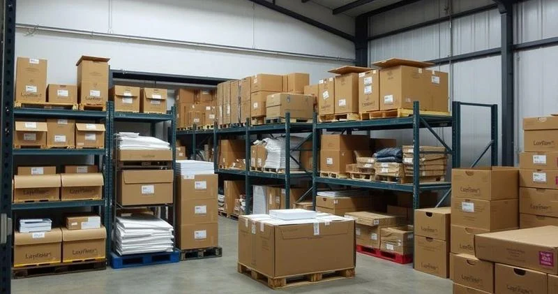 Distribuição de materiais logistica