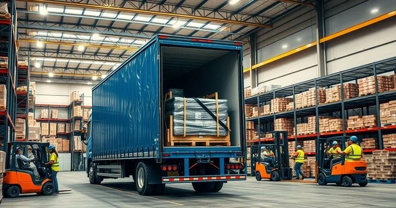 Transporte e distribuição de material